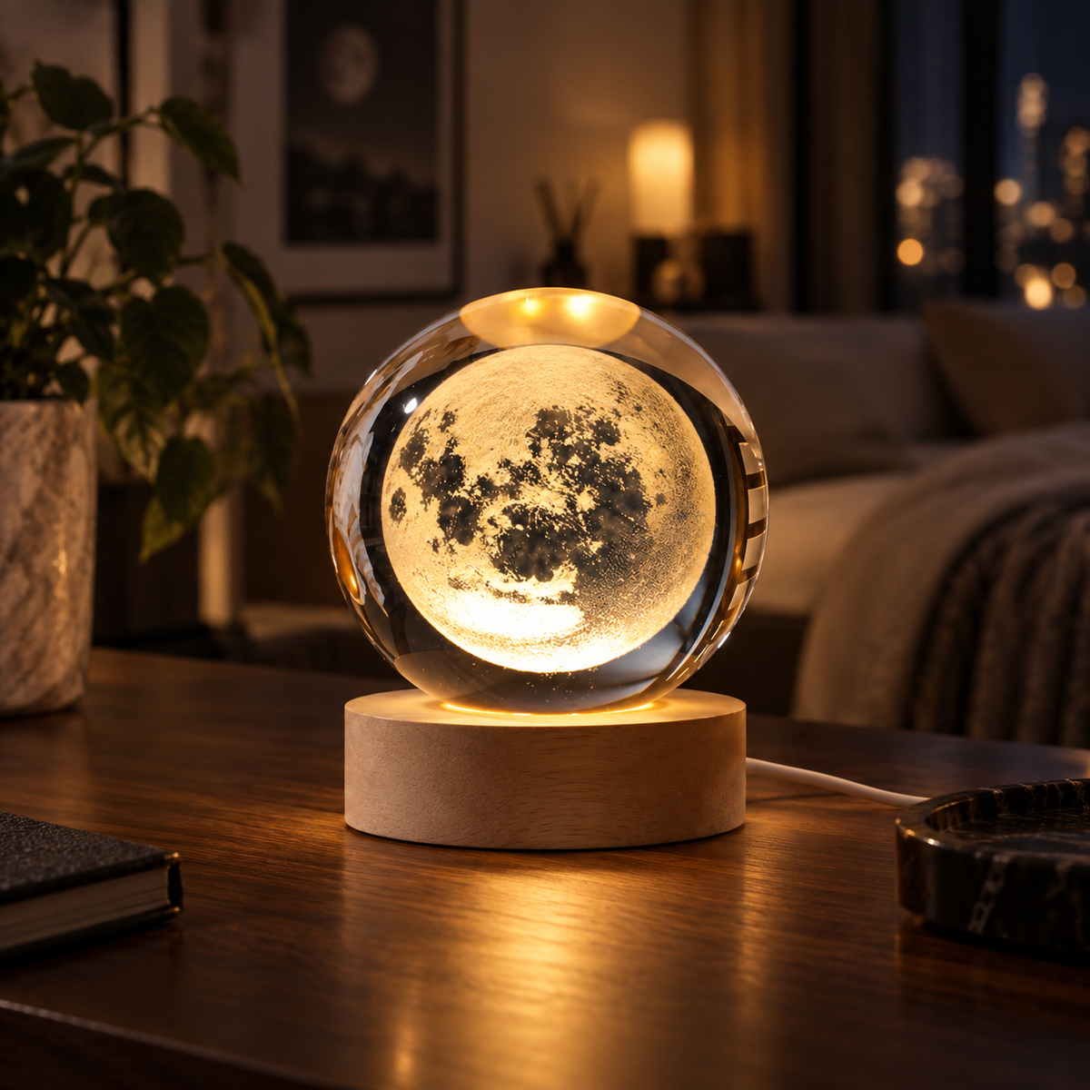 Crystal Ball Night Light