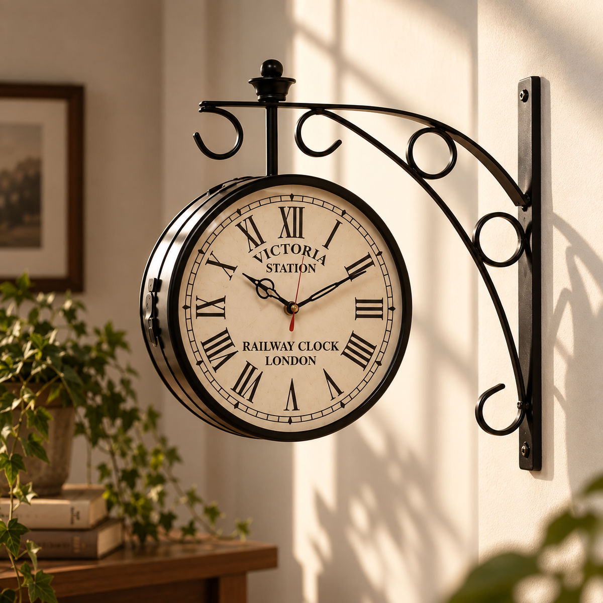 Vintage Victorian Wall Clock
